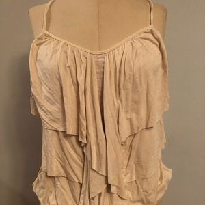 Cream Ella Moss tank top
